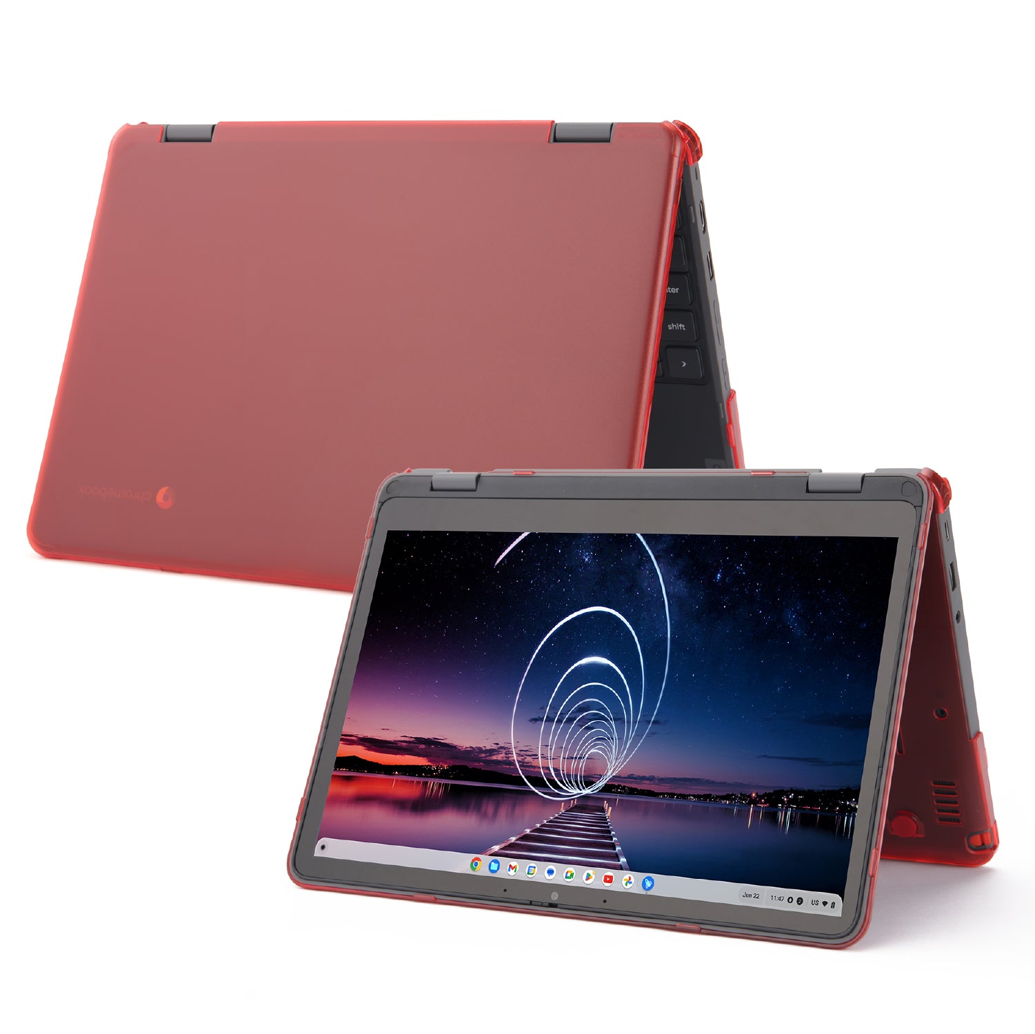 mCover Hard Shell Case ONLY Compatible for 2023~2024 12.2" Lenovo 500E Yoga Chromebook Gen4 2-in-1 Laptop (NOT Fitting Any Other Lenovo Models)