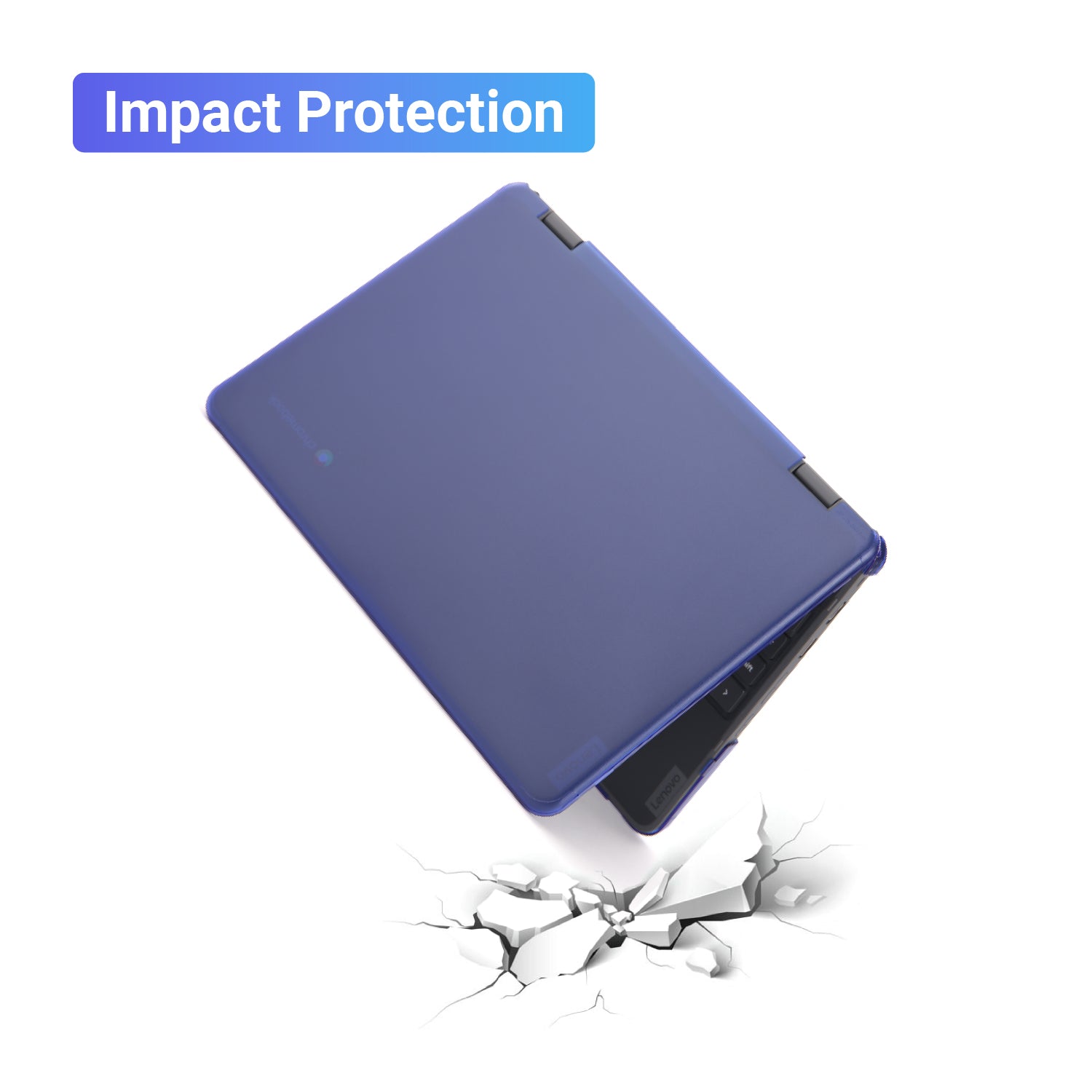 mCover Hard Shell Case ONLY Compatible for 2023~2024 12.2" Lenovo 500E Yoga Chromebook Gen4 2-in-1 Laptop (NOT Fitting Any Other Lenovo Models)