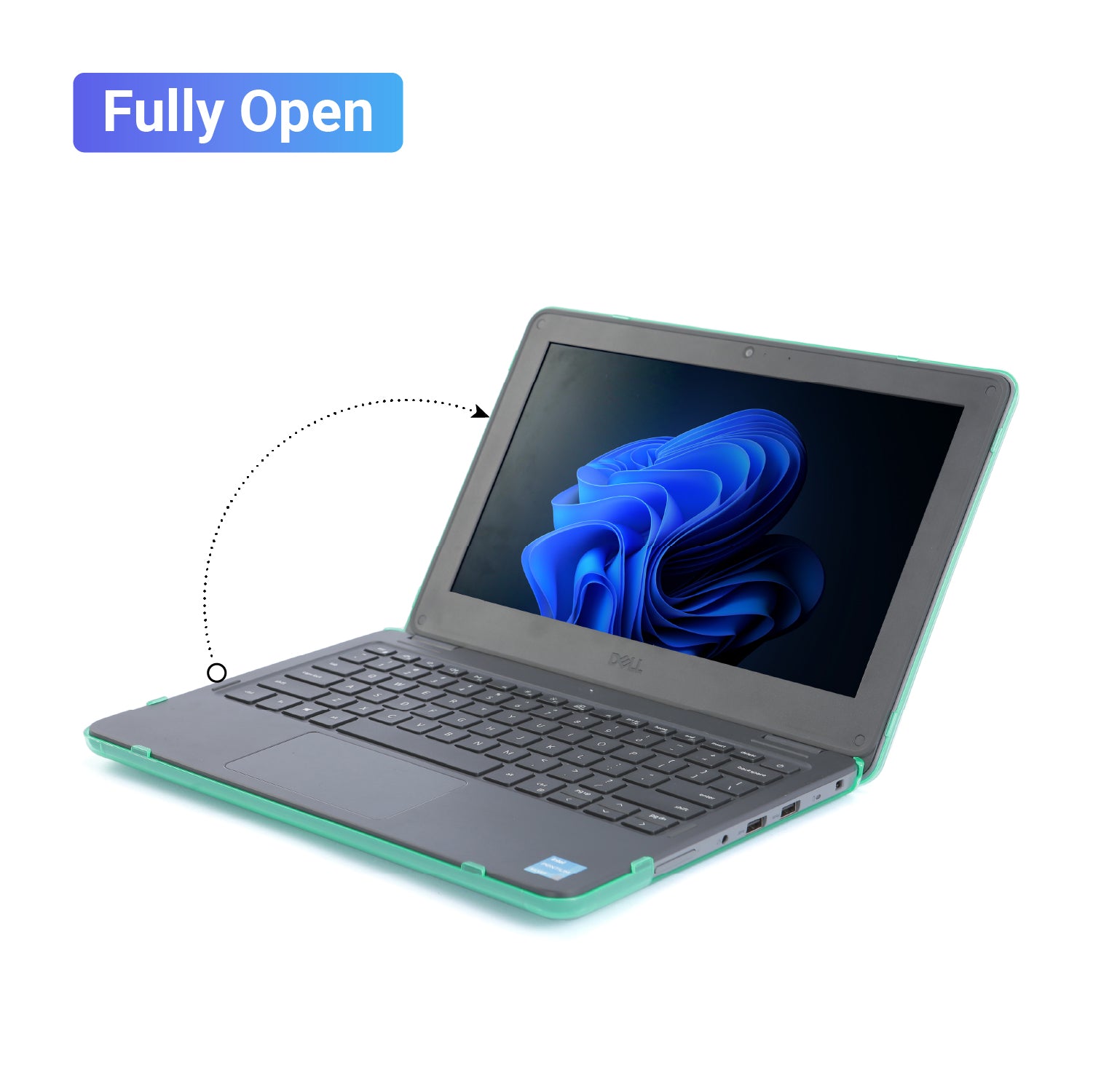 mCover Case Compatible for 2021~2024 11.6" Dell Latitude 3120 Clamshell Windows Notebook Computer Only (NOT Fitting Any Other Dell Models)