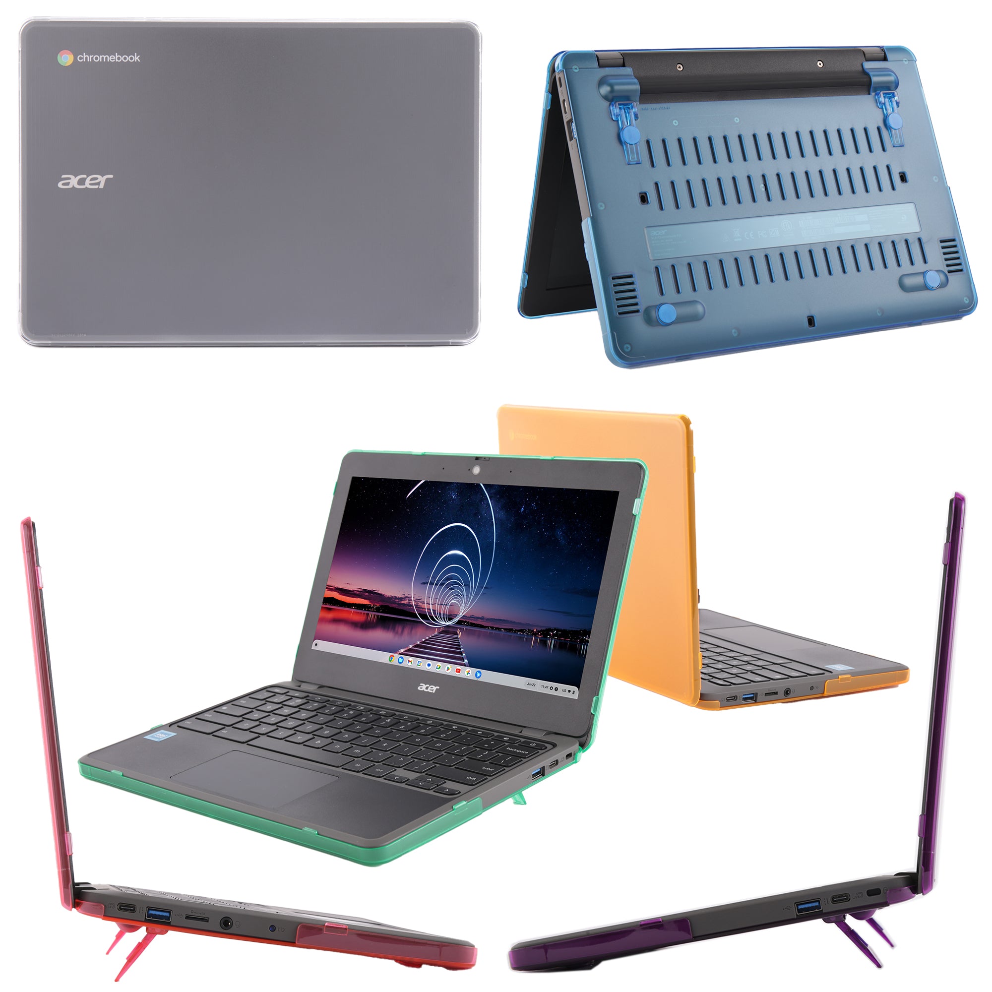 mCover Hard Case Only Compatible for 2023-2024 11.6" Acer Chromebook 511 C736 Series Clamshell Laptop Computers (NOT Compatible with Any Other Acer Models)