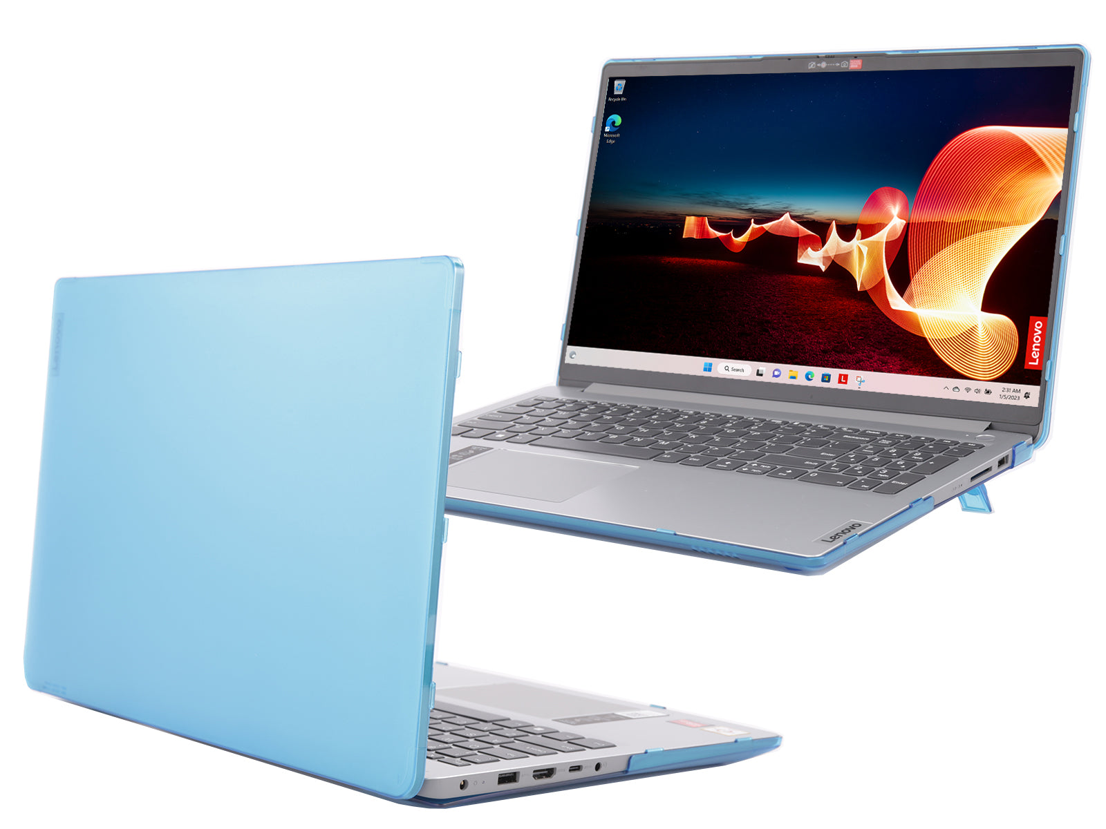 mCover Case Compatible ONLY for 2022-2025 15" Lenovo IdeaPad 1 Series (15ADA7 / 15AMN7 / 15ALC7 / 15IAU7 / 15IGL7 / 15IJL7 / 15IRU7) Windows Laptops (NOT Fitting Any Other Models)