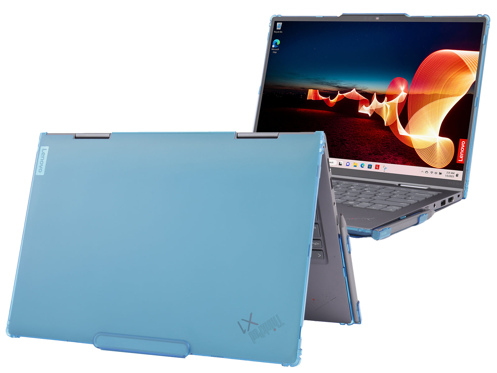 mCover Case Only Compatible for 2024~2025 14" Lenovo ThinkPad X1 2-in-1 (Yoga) Gen 9/10 Series Windows Notebook PC (NOT Working with Other Lenovo Models)