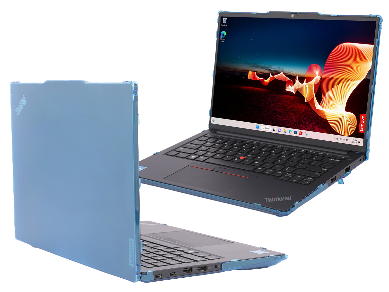 mCover Hard Case ONLY Compatible for 2023-2025 14" Lenovo ThinkPad E14 Gen 5 / Gen 6 Windows Notebook PC (with 180° Hinge, NOT Fitting Any Other Lenovo Models)