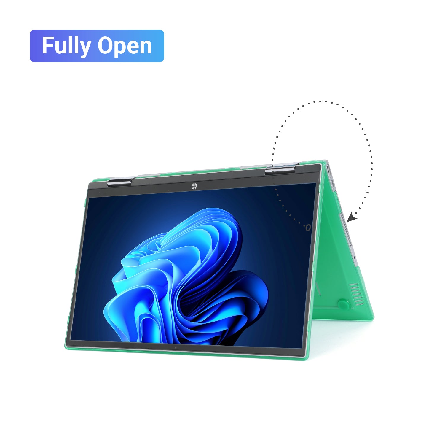 mCover Case Compatible for 2021 ~ 2022 15.6" HP Pavilion x360 15-ERxxxx Series ONLY (NOT Compatible with Other HP Pavilion Series) Convertible laptops