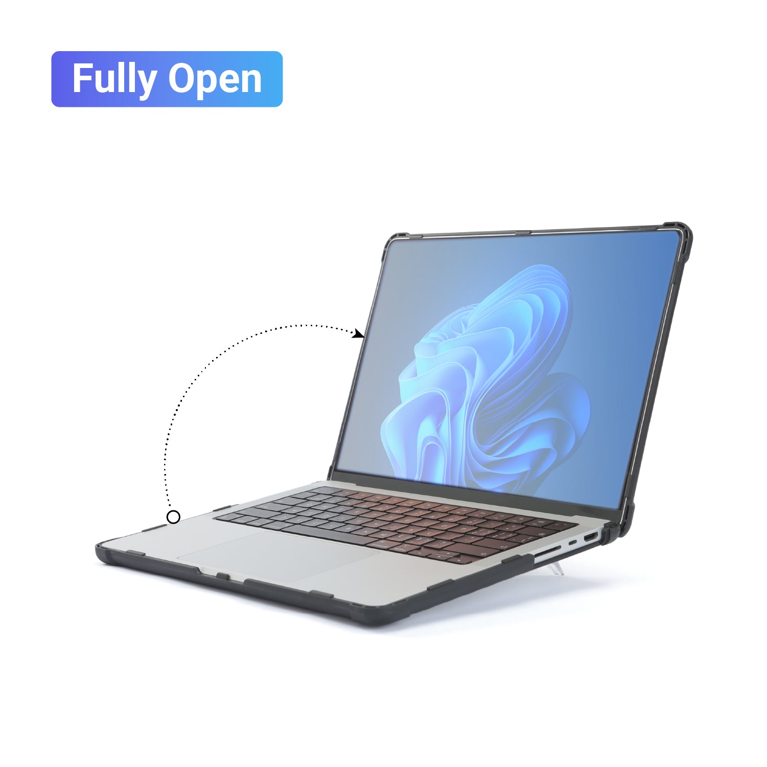 mCover ExP(TM) Hybrid Case Compatible ONLY for 2021~2026 14.2” MacBook Pro A2442 Laptop Computer (with M1 | M2 Pro/Max Chip, Liquid Retina XDR Display, MagSafe3 + HDMI connectors)