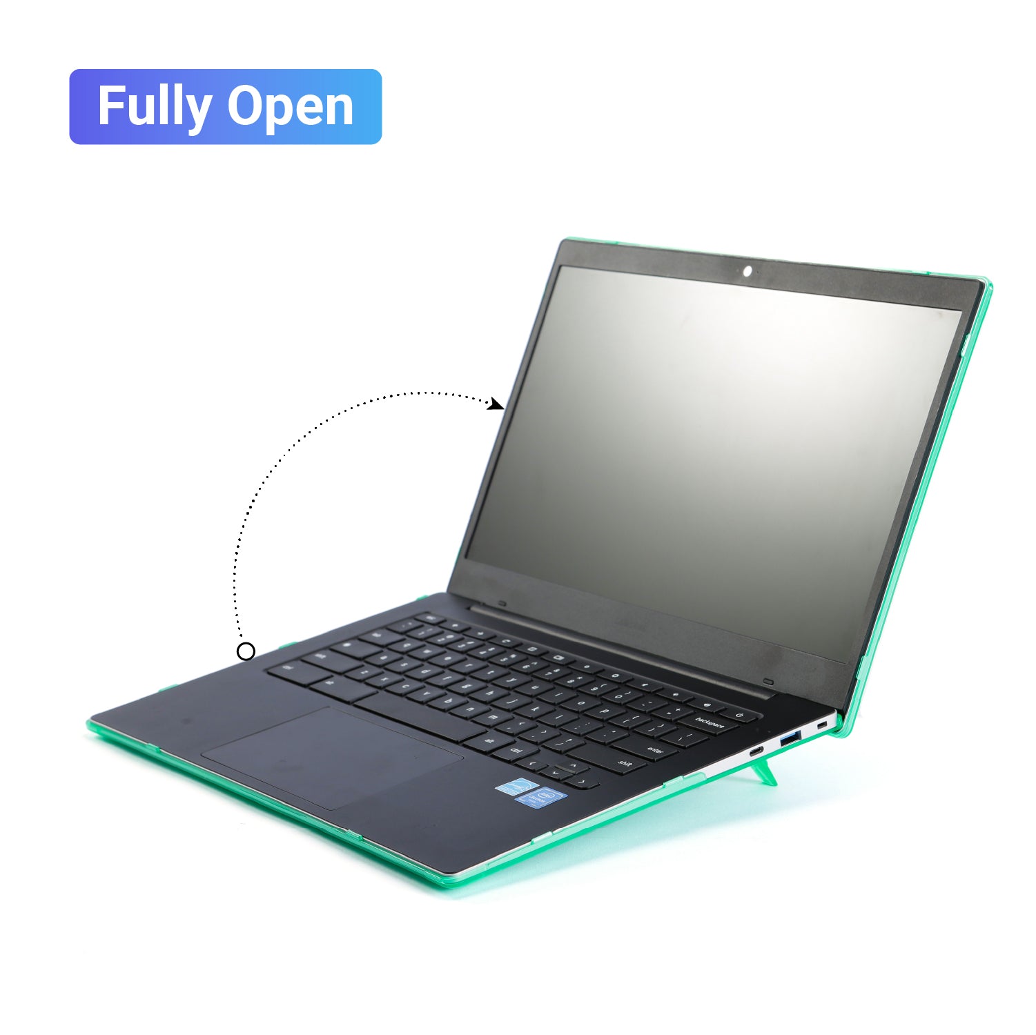mCover Case Compatible for 2021~2022 14" Samsung Galaxy Chromebook Go XE340XDA XE345XDA Series Laptop Computers ONLY (NOT Fitting Any Other Samsung Models)