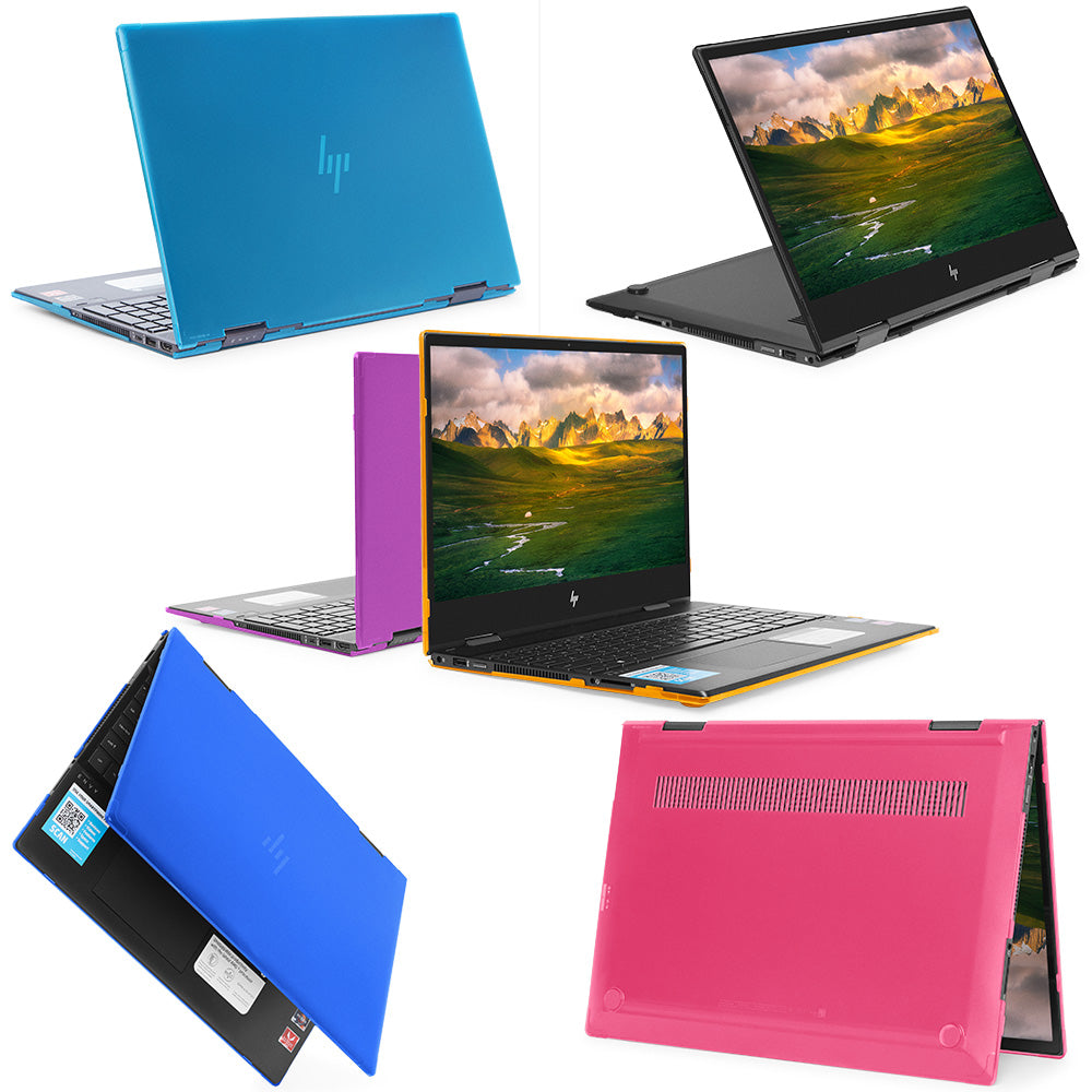 mCover Hard Shell Case for 2020-2022 15.6" HP Envy x360 15-EExxxx (AMD CPU) / 15-ED (Intel CPU) Series Laptop (NOT Compatible with Envy x360 15-AQ/BP/DS/DR Series & Other Models) – x360-15-EE-ED