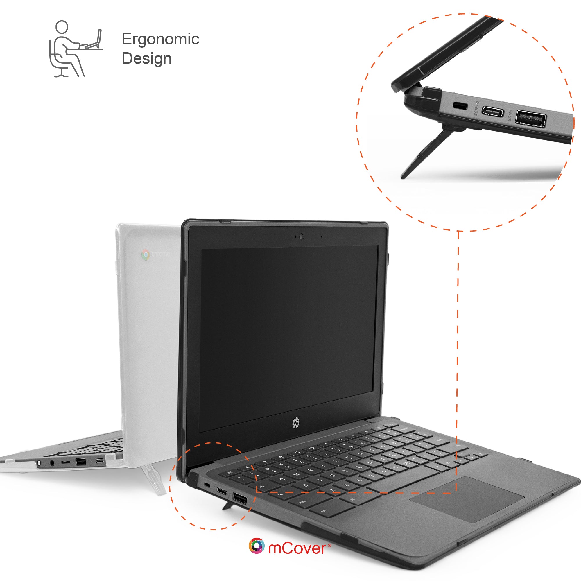 mCover Case Compatible for 2020~2022 11.6" HP Chromebook 11a-NAxxxx Series laptops ONLY (NOT Fitting Any Other HP Models)