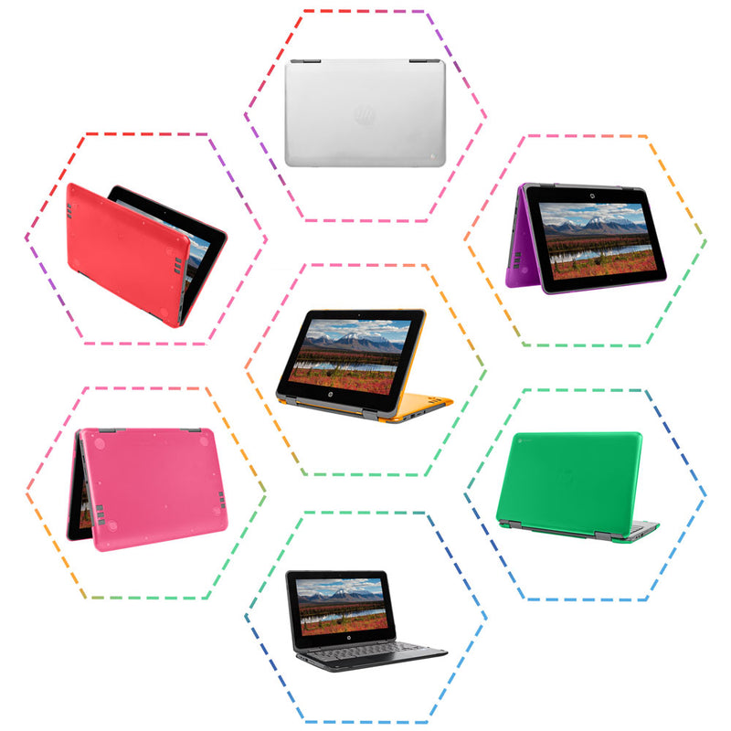 mCover Case Compatible for 2020～2022 11.6" HP Chromebook X360 11 G3 EE / G4 EE Laptops Only (NOT Fitting Any Other HP Models)