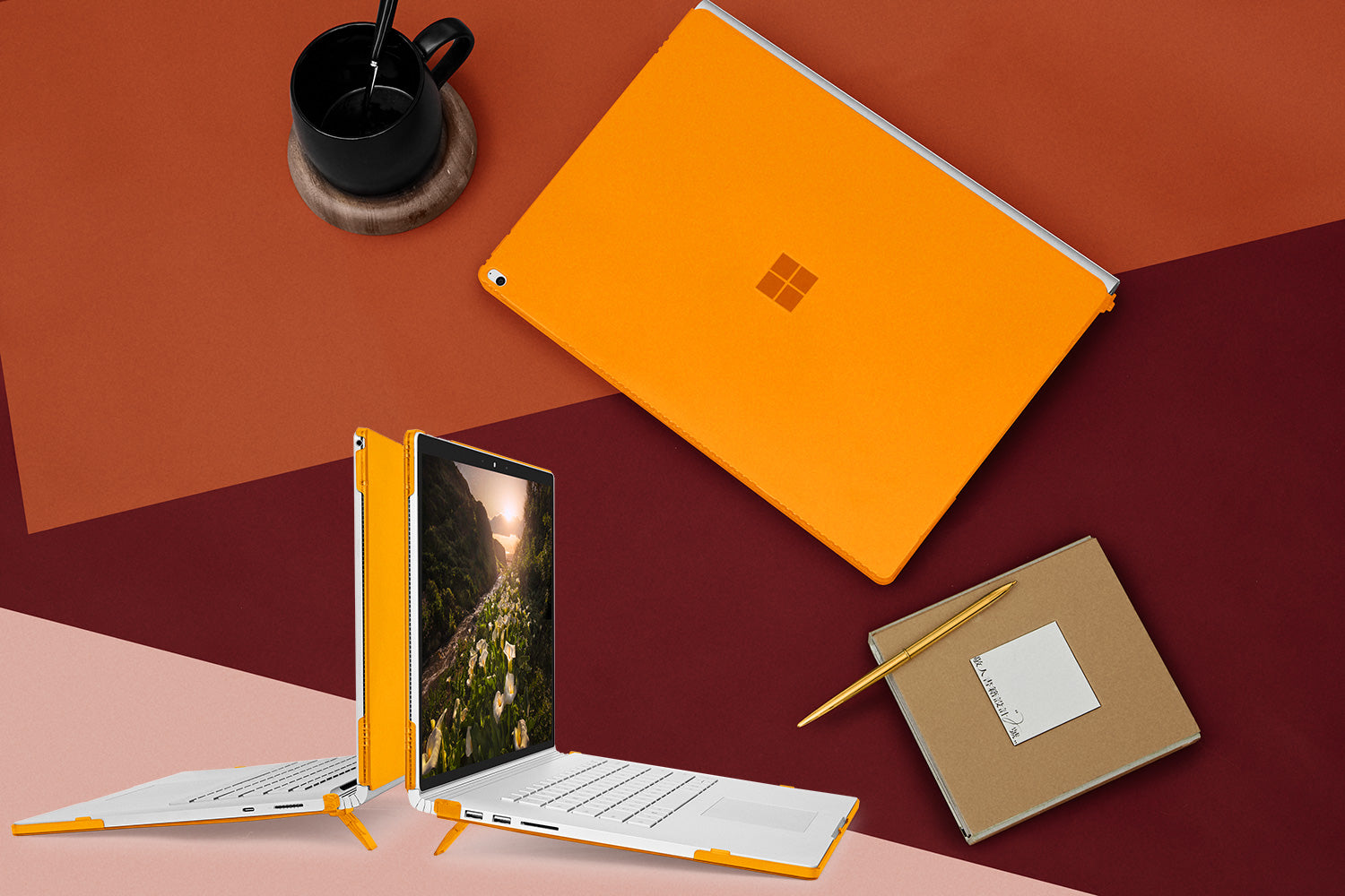 mCover Case Compatible for 2017~2022 15" Microsoft Surface Book 2/3 with Detachable Tablet Display ONLY (NOT Fitting Cheaper Surface Laptop Models)