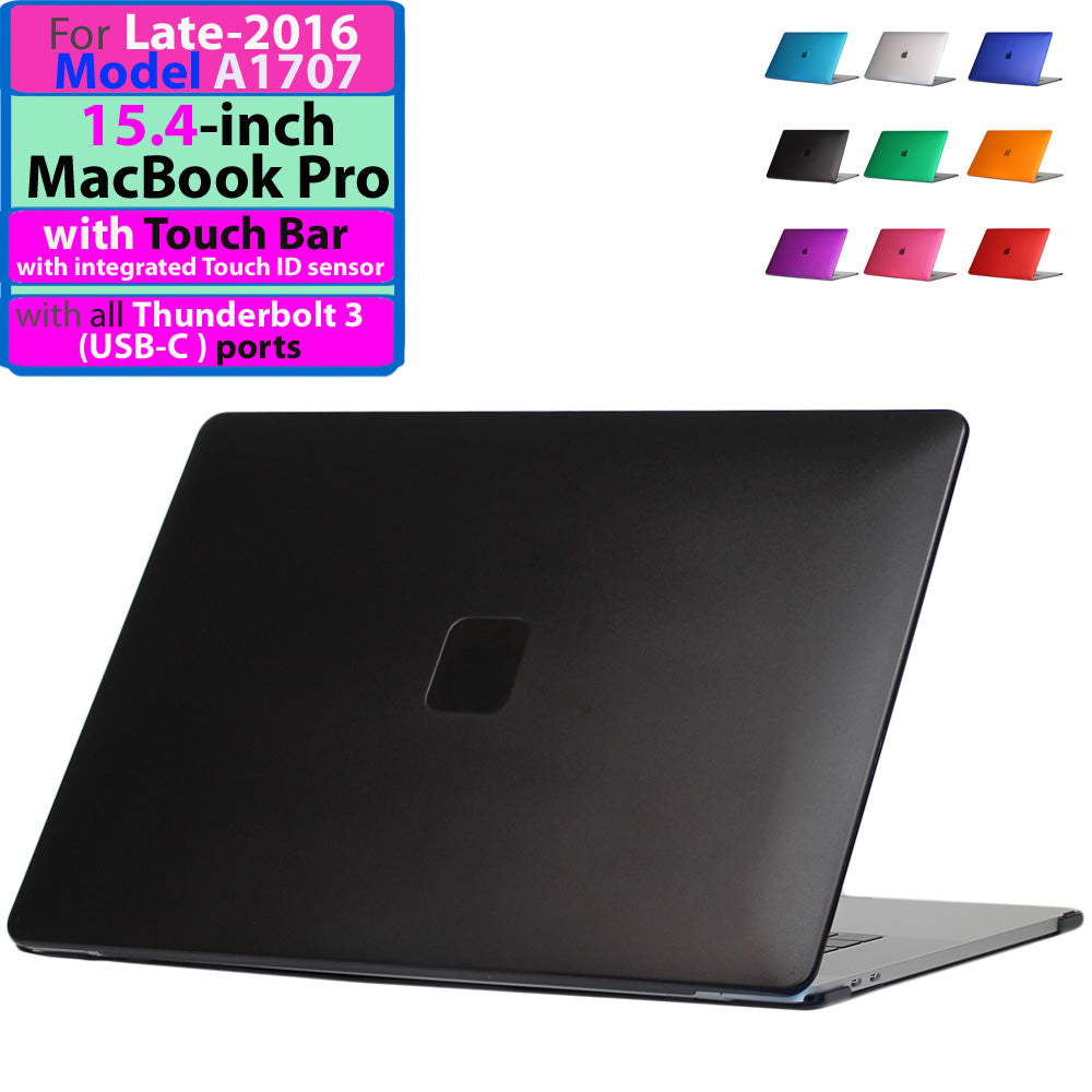 iPearl mCover Hard Shell Case for 15-inch Model 2016 A1707 / 2018 A1990 MacBook Pro (with 15.4" Retina Display, with Touch Bar & Integrated Touch ID Sensor, Thunderbolt 3 / USB-C Ports)