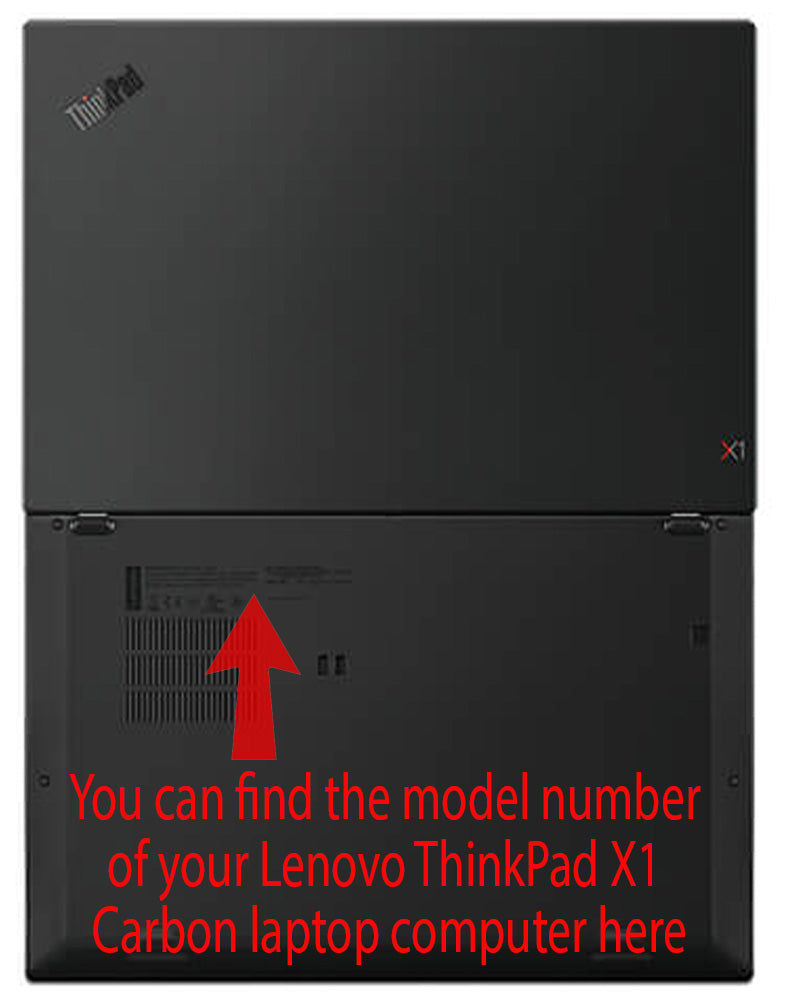 mCover Case Compatible for 2017~2019 14" Lenovo ThinkPad X1 Carbon G5 Gen 5 Gen 6 G6 non-2-in-1 Laptop Computers ONLY (NOT Fitting Any Other Lenovo Models)