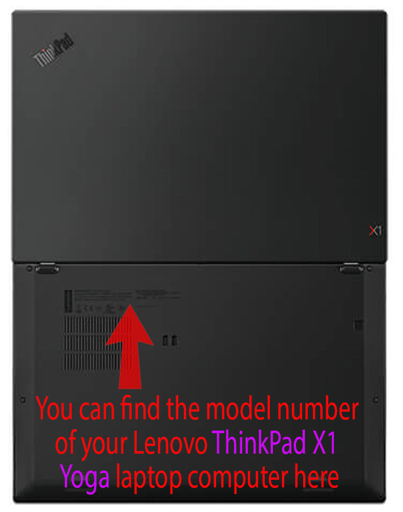 mCover Hard Shell Case for 2020 14" Lenovo ThinkPad X1 Yoga (4th/5th Gen) Laptop Computer