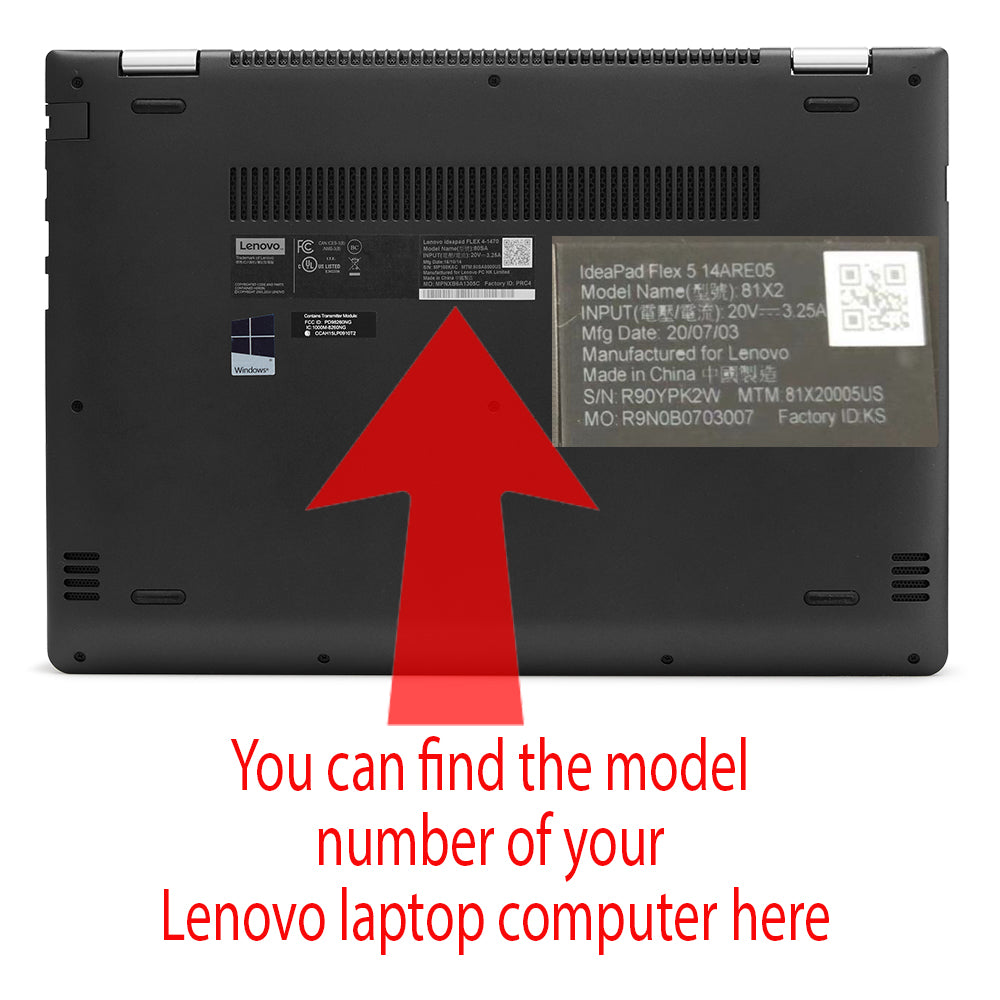 mCover Aqua Clip-On Case for 2020-2022 Lenovo IdeaPad Flex 5-14ARE05 / 5-14ALC05 / 5-14IIL05 / 5-14ITL05 Convertible Laptops