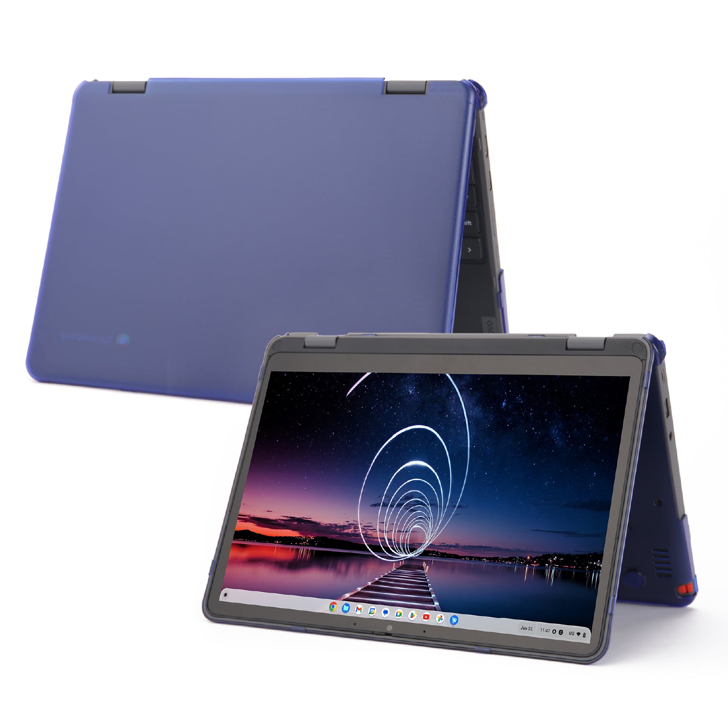 mCover Hard Shell Case ONLY Compatible for 2023~2024 12.2" Lenovo 500E Yoga Chromebook Gen4 2-in-1 Laptop (NOT Fitting Any Other Lenovo Models)