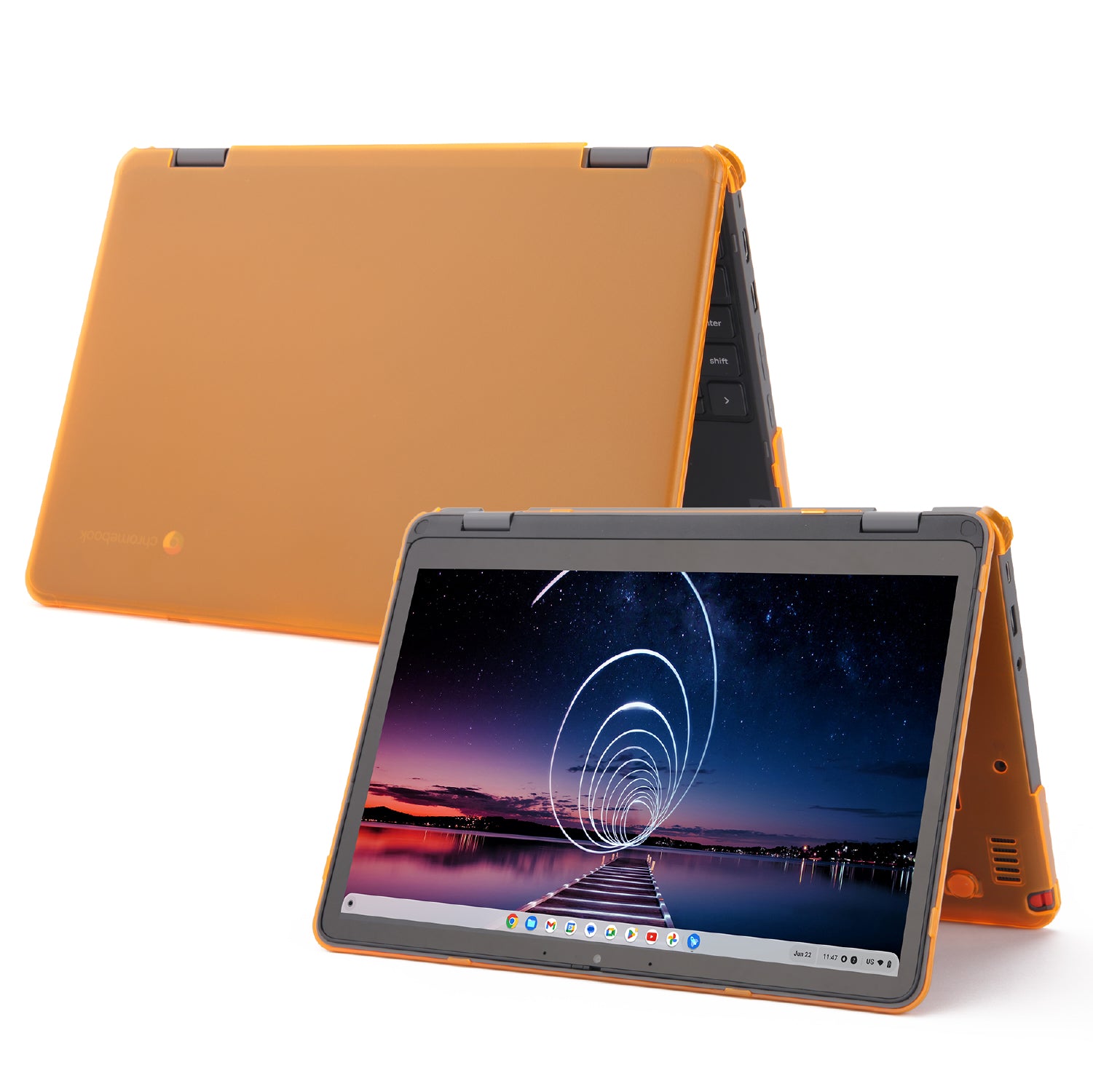 mCover Hard Shell Case ONLY Compatible for 2023~2024 12.2" Lenovo 500E Yoga Chromebook Gen4 2-in-1 Laptop (NOT Fitting Any Other Lenovo Models)