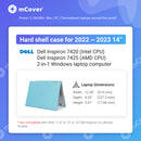 mCover Case ONLY Compatible with 2022～2023 14" Dell Inspiron 7420/7425 2-in-1 Windows Notebook Computer (NOT Fitting Any Other Dell Models)