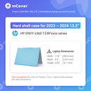 mCover Case Compatible ONLY for 2023-2024 13.3" HP ENVY x360 13-BF0000 series 2-in-1 convertible Notebook Computers (NOT fitting ANY Other HP models)