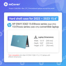 mCover Case ONLY Compatible for 2022~2023 15.6" HP Envy x360 15-EW0000 (Intel CPU) / 15-EY0000 (AMD CPU) Series Laptop (NOT Fitting Any Other HP Models)