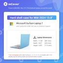 mCover Case ONLY Compatible for 2024+ 15" Microsoft Surface Laptop 7 (Model