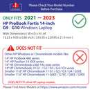 mCover Hard Case Compatible ONLY for 2021-2023 14" HP ProBook Fortis 14 inch G9 G10 Series Windows PC Laptop Computers (NOT Fitting Any Other HP Models)