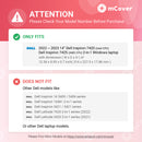 mCover Case ONLY Compatible with 2022～2023 14" Dell Inspiron 7420/7425 2-in-1 Windows Notebook Computer (NOT Fitting Any Other Dell Models)