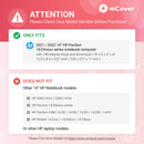 mCover Case Compatible for 2021~2022 14" HP Pavilion 14-DVxxxx Series Traditional (with 180° Hinge) Notebook Computers ONLY (NOT Compatible with Other HP Pavilion Series)