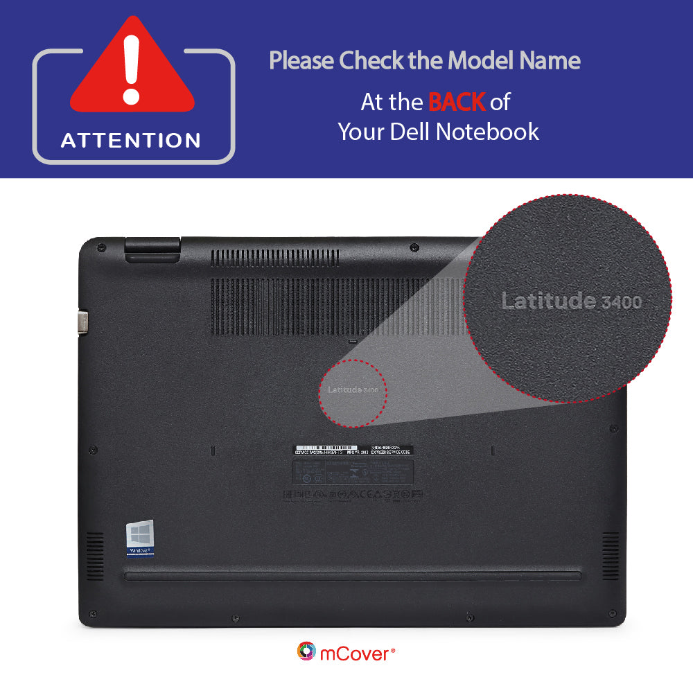 mCover Case Compatible ONLY for 2023-2024 14-inch Dell Latitude 3440/3450 Series Business Laptop Computers (NOT Fitting Any Other Dell Models)
