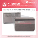 mCover Case ONLY Compatible for 2022~2023 15.6" HP Envy x360 15-EW0000 (Intel CPU) / 15-EY0000 (AMD CPU) Series Laptop (NOT Fitting Any Other HP Models)