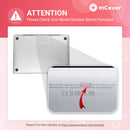 mCover Hybrid Case Compatible ONLY for 2018~2023 13.3-inch MacBook Air A2337 (M1) / A2179 / A1932 with Retina Display, Touch ID and USB-C Ports