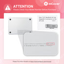 mCover Hybrid Case Compatible ONLY with 2022 or Later 13.6” MacBook Air Laptop Computer(Model A2681, M2 Chip,Liquid Retina Display,MagSafe3 connectors)