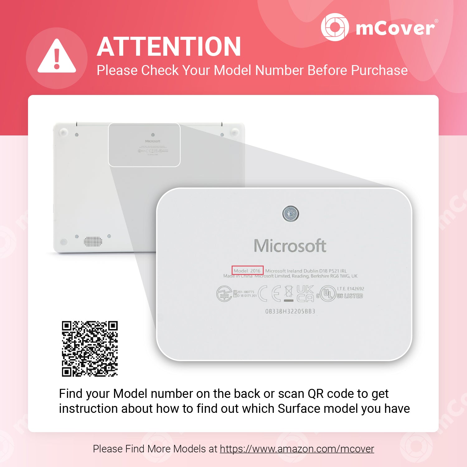 mCover Case Compatible for 2021-2022 11.6" Microsoft Surface Laptop SE Only ( Not Compatible with Any Other Surface Models )