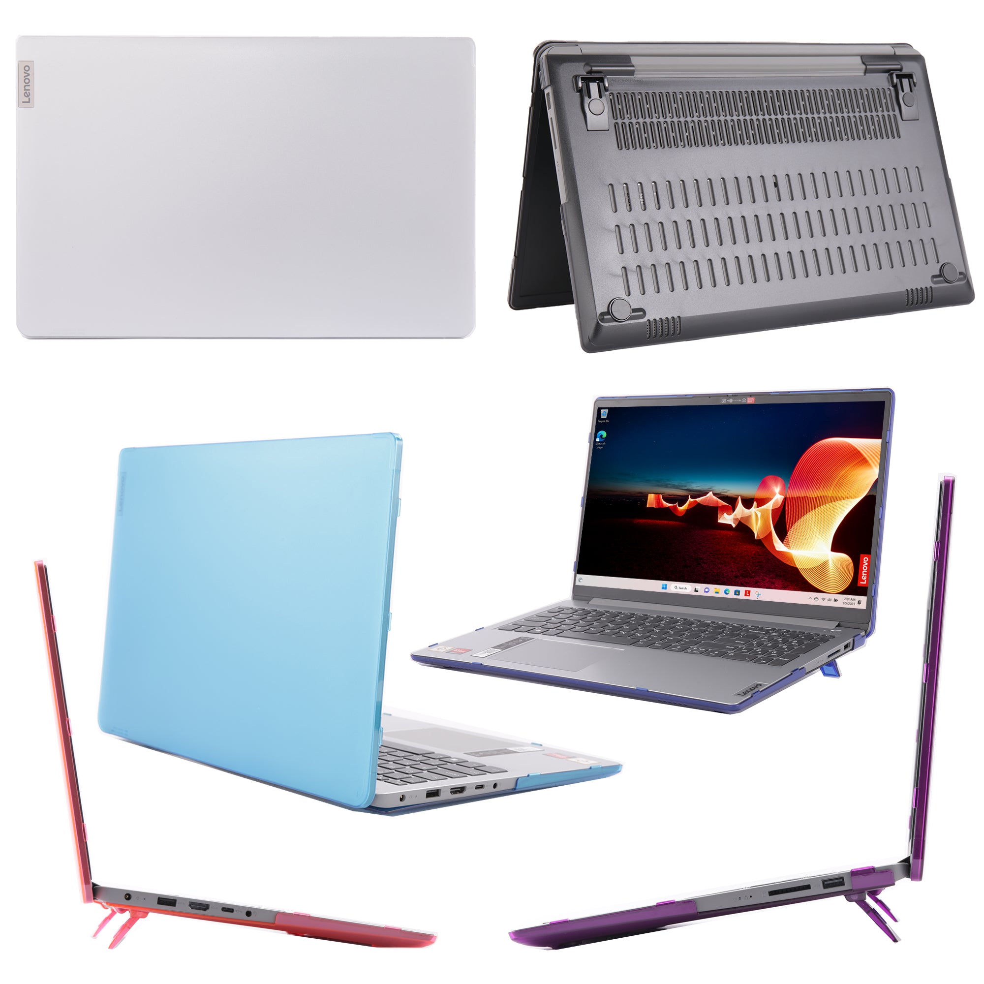 mCover Case Compatible ONLY for 2022-2025 15" Lenovo IdeaPad 1 Series (15ADA7 / 15AMN7 / 15ALC7 / 15IAU7 / 15IGL7 / 15IJL7 / 15IRU7) Windows Laptops (NOT Fitting Any Other Models)