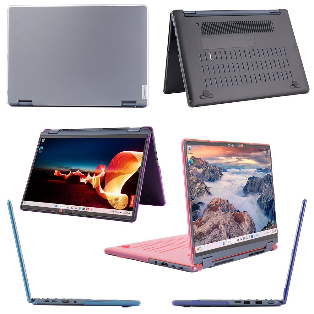 mCover case ONLY Compatible for 2022-2024 13.3" Lenovo Yoga 6 13ABR8 | 13ALC7 Series 2-in-1 Windows Notebook Computers (NOT Fitting Any Other Models)