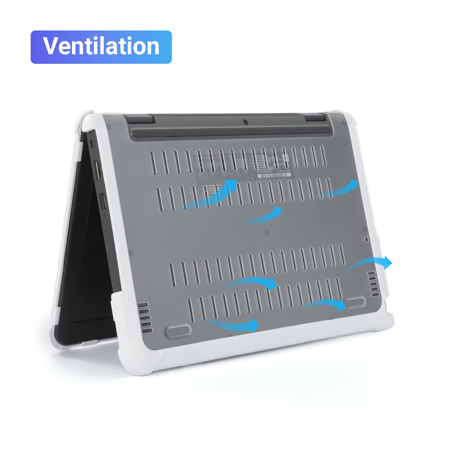 mCover Hybrid Case Only Compatible for 2021~2023 11.6" Lenovo Chromebook 100E Gen 3 / 300E G3 / 500E G3 Laptop (NOT Compatible for Other Lenovo Models)