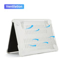 mCover Hybrid Case Compatible ONLY with 2022 or Later 13.6” MacBook Air Laptop Computer(Model A2681, M2 Chip,Liquid Retina Display,MagSafe3 connectors)