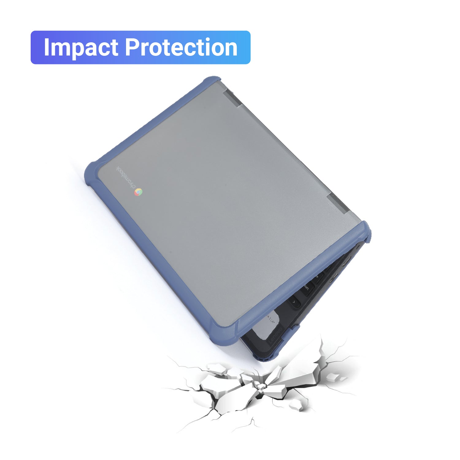 mCover Hybrid Case Only Compatible for 2021~2023 11.6" Lenovo Chromebook 100E Gen 3 / 300E G3 / 500E G3 Laptop (NOT Compatible for Other Lenovo Models)