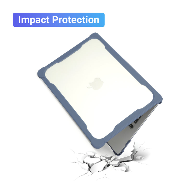 mCover Hybrid Case Compatible ONLY with 2022 or Later 13.6” MacBook Air Laptop Computer(Model A2681, M2 Chip,Liquid Retina Display,MagSafe3 connectors)