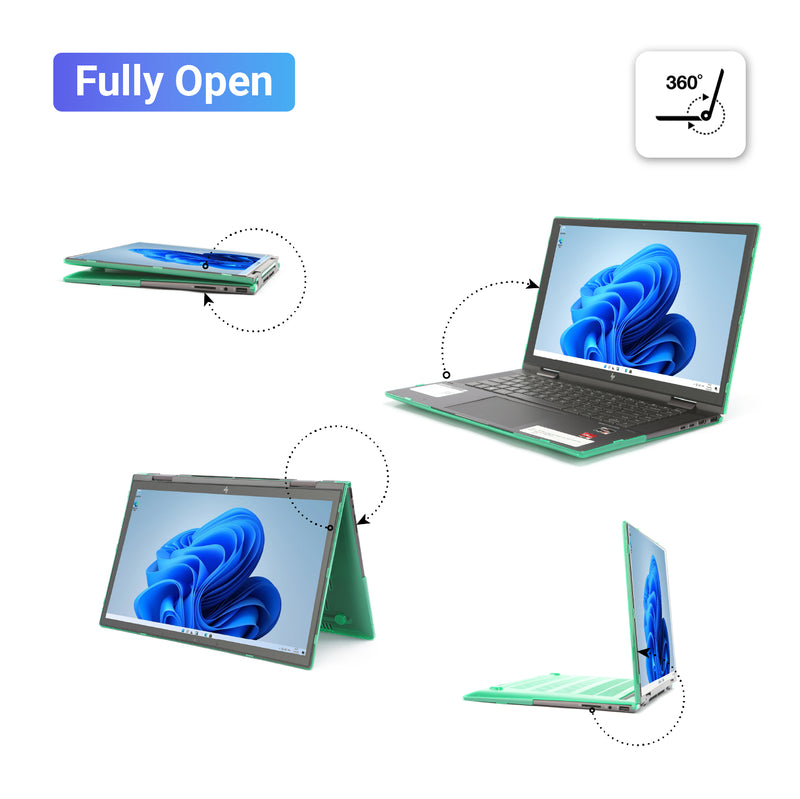 mCover Case ONLY Compatible for 2022~2023 15.6" HP Envy x360 15-EW0000 (Intel CPU) / 15-EY0000 (AMD CPU) Series Laptop (NOT Fitting Any Other HP Models)