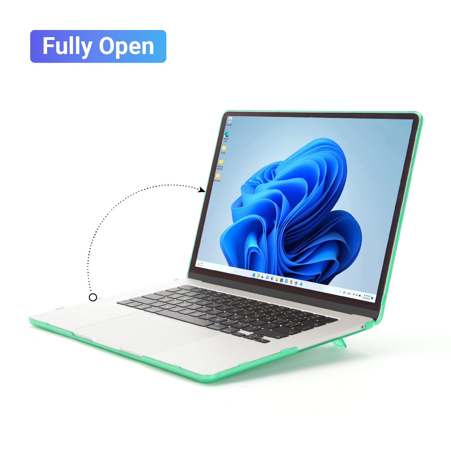 mCover Case ONLY Compatible with 2023+ 15” MacBook Air Laptop Computer (Model A2941 / A3114 / A3241, with M2 / M3 / M4 Chip, 15.3" Liquid Retina Display, USB-C + MagSafe3 connectors)