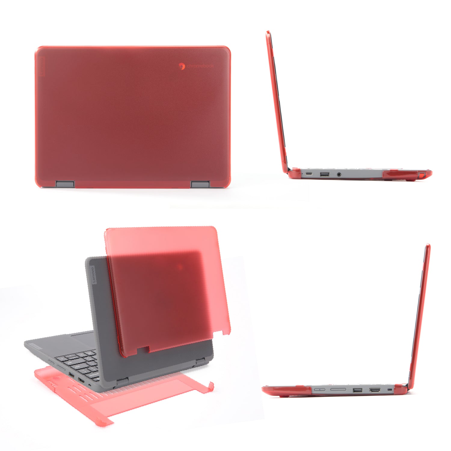 mCover Hard Shell Case ONLY Compatible for 2023~2024 12.2" Lenovo 500E Yoga Chromebook Gen4 2-in-1 Laptop (NOT Fitting Any Other Lenovo Models)