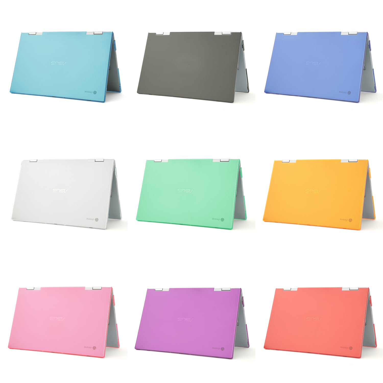 mCover Case ONLY Compatible with 2019~2023 14-inch ASUS Chromebook Flip C433TA Series 2-in-1 Convertible Computers (NOT Fitting Any Other ASUS Models)