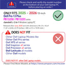 mCover Case ONLY Compatible for 2025-2026 13.3" Dell Pro 13 Plus PB13250 PB13255 Clamshell or 2-in-1 Windows PC(NOT Fitting Any Other Dell Models)