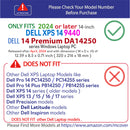 mCover Case ONLY Compatible for 2024 or later 14-inch DELL XPS 14 9440 series and DELL 14 Premium DA14250 series Computers (NOT Fitting Other Dell Models)