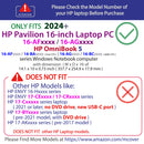 mCover Case ONLY Compatible for 2024+ HP Pavilion 16-inch Laptop PC 16-AFxxxx / 16-AGxxxx Series Windows Notebook (NOT Fitting Any Other HP Models)
