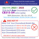 mCover Case ONLY Compatible for 2023-2025 15.6" Acer Chromebook 315 CB315-5H Series Notebook Computer (NOT Fitting Any Other Acer Models)