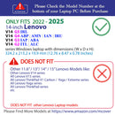 mCover Case ONLY Compatible for 2021-2025 14" Lenovo V14 G2 / G3 / G4 / G5 Series Windows Notebook PC(with 180° Hinge,NOT Fitting Any Other Lenovo Models)