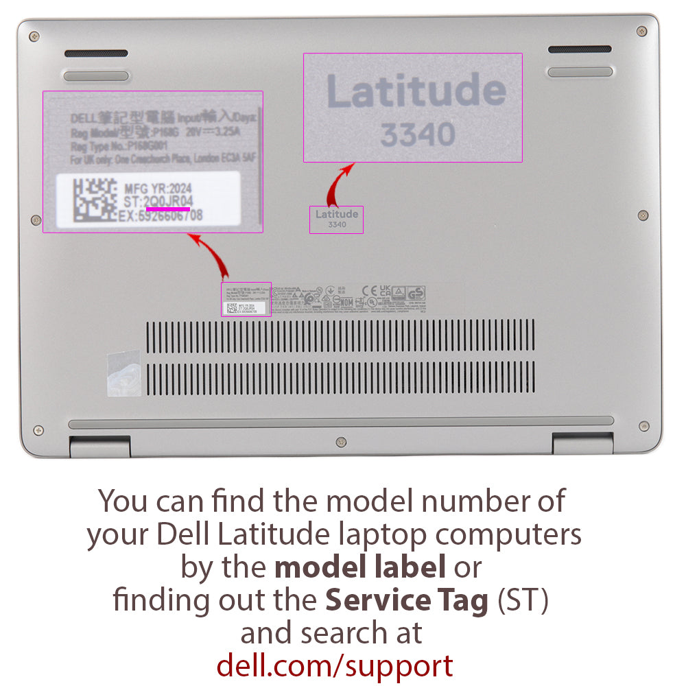 mCover Case ONLY Compatible with 2023-2024 13.3" Dell Latitude 3340 Series Laptop or 2-in-1 Windows Notebook Computer (NOT Fitting Any Other Dell Models)