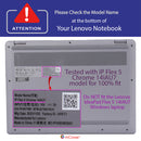 mCover Case ONLY Compatible for 2022-2025 14" Lenovo IP Flex 5 Chrome 14IAU7 (Plus) Convertible Chromebook Laptops (NOT Fitting Other Lenovo Models)
