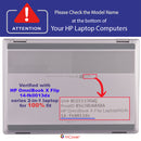 mCover Hard Case ONLY Compatible for 2025+ 14" HP OmniBook X Flip 14-FMxxxx 14-FKxxxx 2-in-1 (with 360° Hinge) Windows Laptop (NOT Fitting Any Other HP Models)